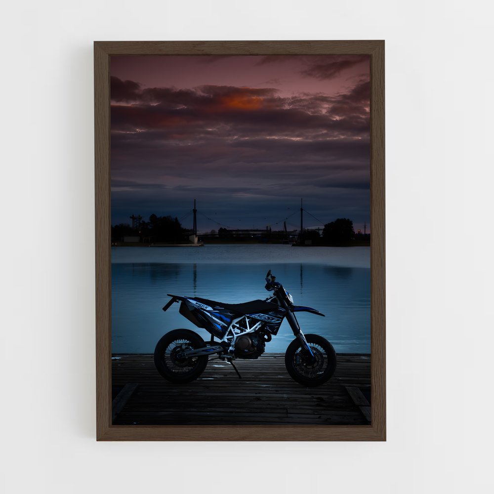 Poster Aventure sur le Quai – affiche Husqvarna (vue 5)